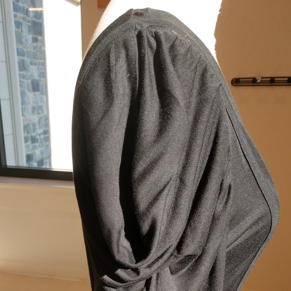 Sexy, Victorian, Goth vibe Black Knit Dress - Picture 4 of 7